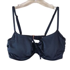 NEW Shade & Shore Navy Blue Swim Top